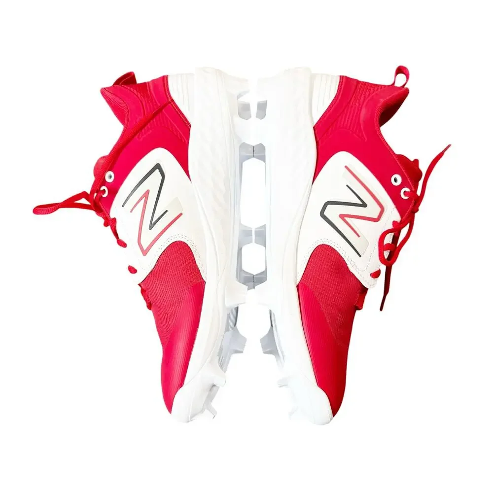 New Balance Men's Fresh Foam 3000 v6 Molded Baseball Cleats Red Size 15 PL3000R6